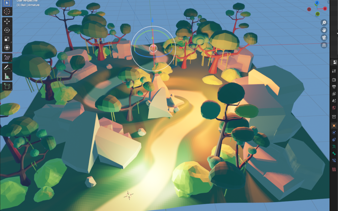 Ćwiczenie. Animacja piłki 3D